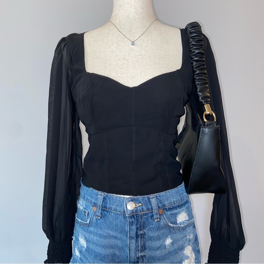 Abercrombie & Fitch Black Blouse